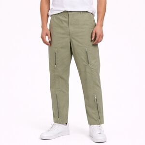 Scotch & Soda ($245) Olive Utility Cargo Pants Zip Pocket Trousers NWT